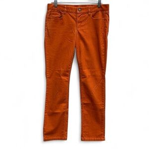 J. Crew Bright Orange Corduroy Pants.  City Fit | Relaxed Fit.  Size:29S